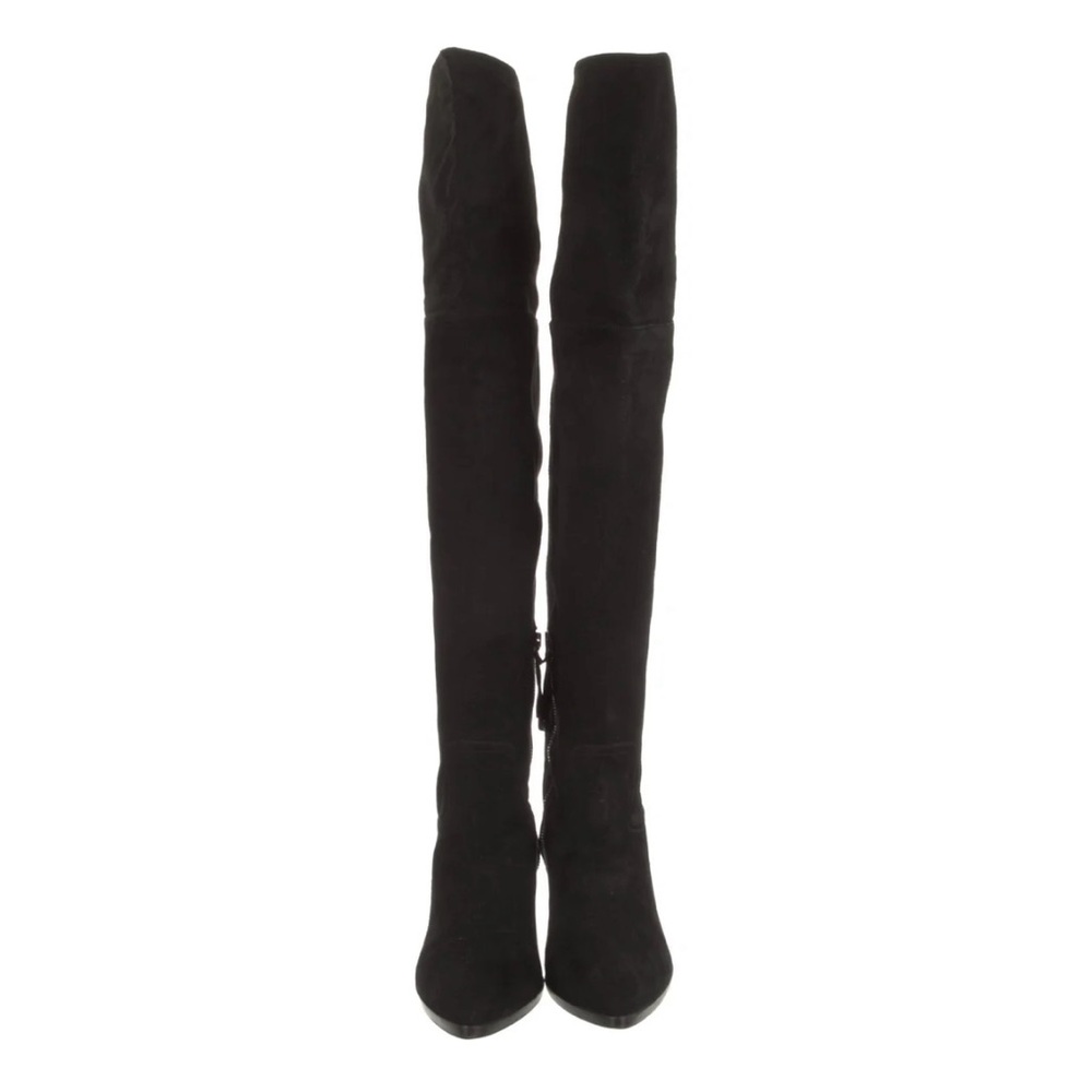 Authentic pre-owned MiuMiu over the knee boots size 37.5